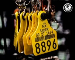 Ear Tag Keychain MEX -Rodeo Western Sales image 1