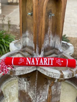 Zarape Para Montura Charra (Nayarit Rojo/Blanco)