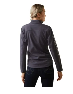 WOMEN'S Ariat Team Logo Softshell Periscope Jacket -Rodeo Western Sales image 0a6a4276 460f 43b6 8d39 1a294a63c39c 1