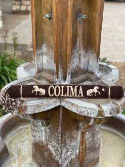 Zarape Para Montura Charra (COLIMA Cafe/Oro)