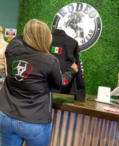 WOMEN'S New Team Softshell Jacket Mexico Brand SMU (STYLE #10039010)