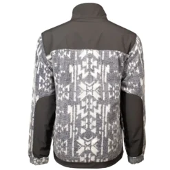 MEN'S Hooey - “Hooey Tech Fleece Jacket” Aztec/Charcoal -Rodeo Western Sales image 1bc9b321 fb62 4a27 a980 4b17d8ef46d5