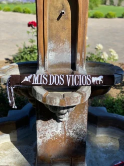 Zarape Para Montura Charra (MIS DOS VICIOS Cafe/Blanco)