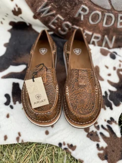 Women's Ariat Cruisers - Brown Floral Emboss Style#10035831 -Rodeo Western Sales image 27aa762c 7f89 4e03 9311 1ad4d35b76b6 scaled