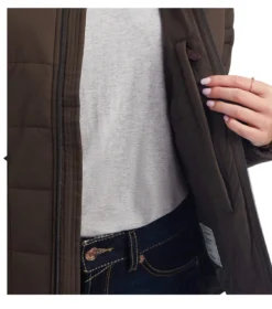 WOMEN'S Ariat Crius Insulated Jacket - Banyan Bark Style# 41583 -Rodeo Western Sales image 33f0fb74 a2e6 4583 b3d5 b5b3db3051a3