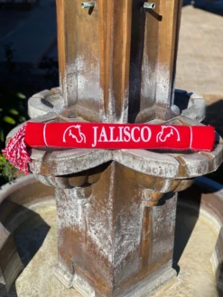 Zarape Para Montura Charra (JALISCO Rojo/Blanco)