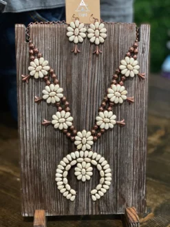 Navajo Necklace & Earrings Set