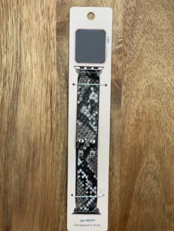 Snake Print (Gray) Watch Band