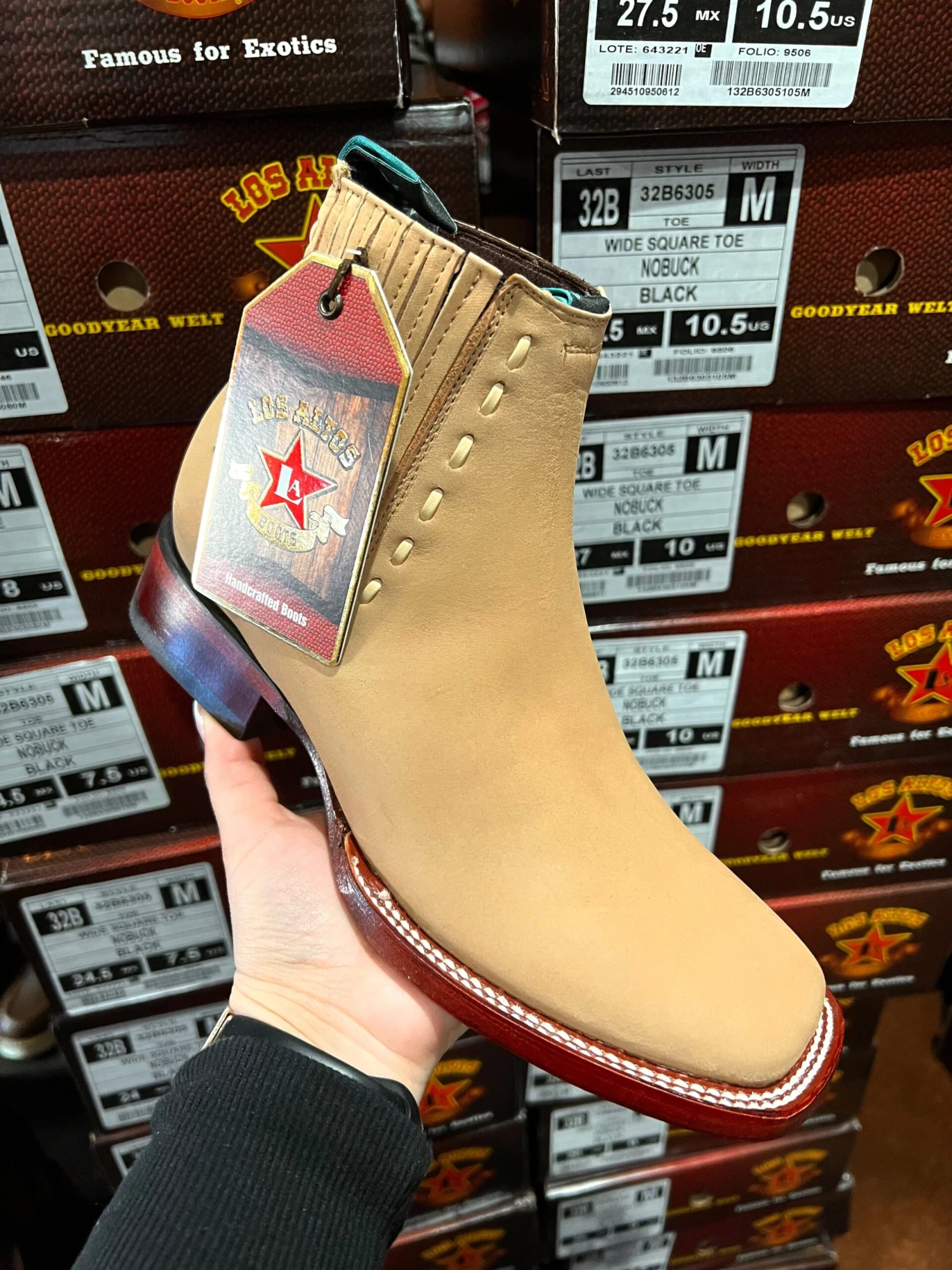 Women's Botines (Short Boots) Color Oryx By Los Altos Boots 2 Women's Botines (Short Boots) Color Oryx By Los Altos Boots - Image 2