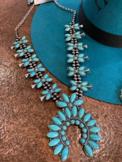 Navajo Necklace Set With Earrings