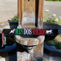 Zarape Para Montura Charra (MIS DOS VICIOS Tri-Color)