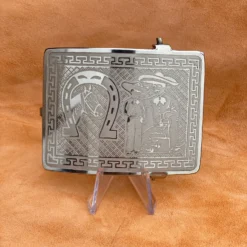 Hebilla Charra Con Diseño Padre Hijo