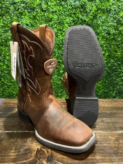 Men's Ariat Sport Outdoor Distressed Brown Western Boot Style #10038330