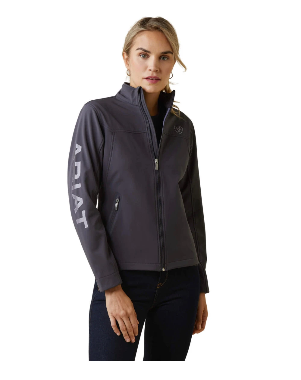 WOMEN'S Ariat Team Logo Softshell Periscope Jacket