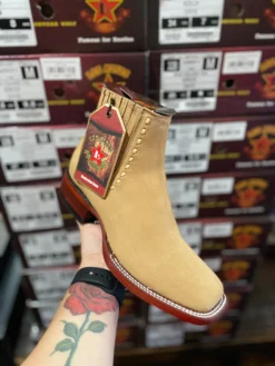 Women's Botines (Short Boots) Color Oryx By Los Altos Boots