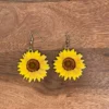 Sunflower Earrings