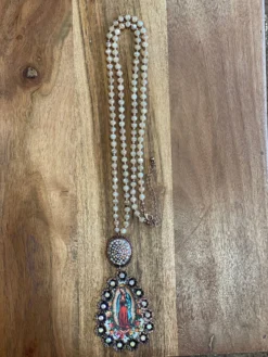 Virgencita De Guadalupe Necklace