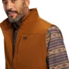 MEN'S Ariat Logo 2.0 Softshell Vest In Chestnut Style #10041620