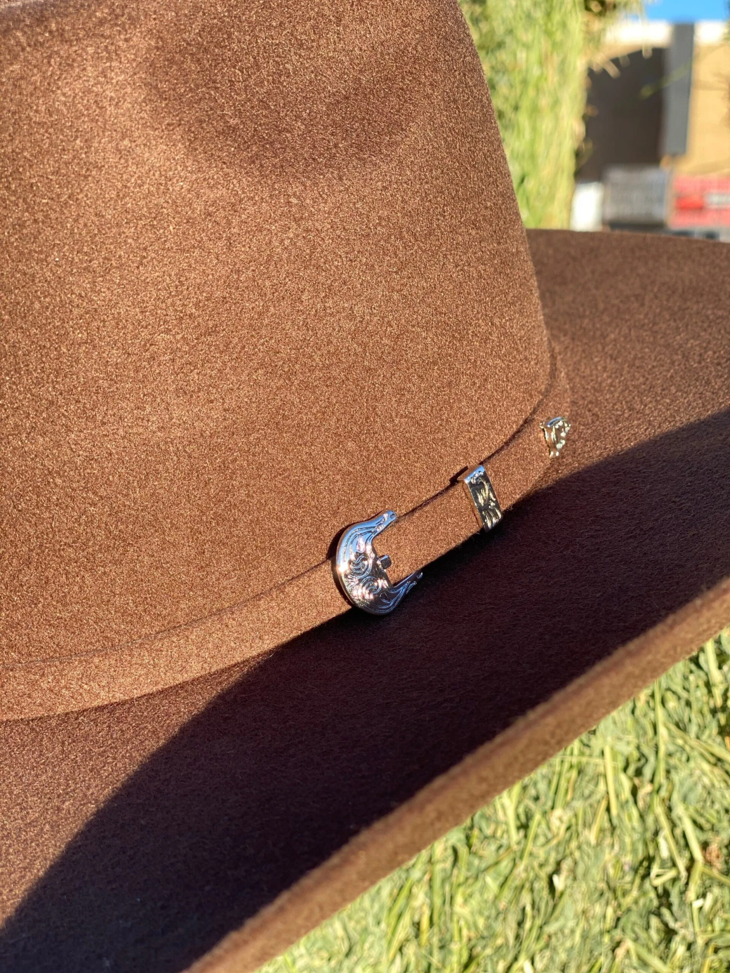 Kids Ariat High Top Wool Tejana In Brown 2 Kids Ariat High Top Wool Tejana In Brown - Image 2