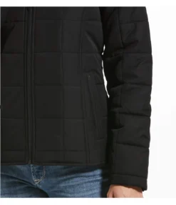 WOMEN'S Ariat Crius Insulated Jacket - Black Style# 10032982 -Rodeo Western Sales image e1b54f79 56f9 4039 bdc2 39eb69052f3f