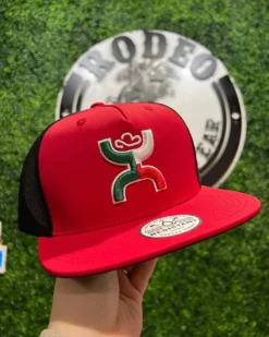 Hooey Cap Mexico Red/Black