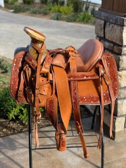 Montura Charra Cincelada