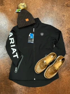 WOMEN'S New Team Softshell Jacket In Black STYLE #10019206