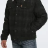 MEN'S Cinch Concealed Carry Trucker Jacket - Black