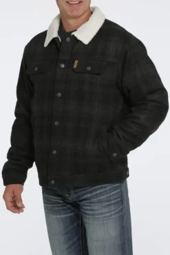 MEN'S Cinch Concealed Carry Trucker Jacket - Black